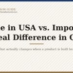 Made in USA versus imported quality comparison guide header