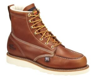 Thorogood American Heritage 6-inch moc toe work boot, made in Marshfield Wisconsin USA